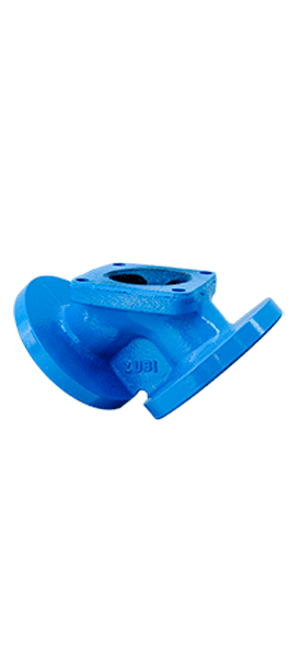 T100E angled shape valve